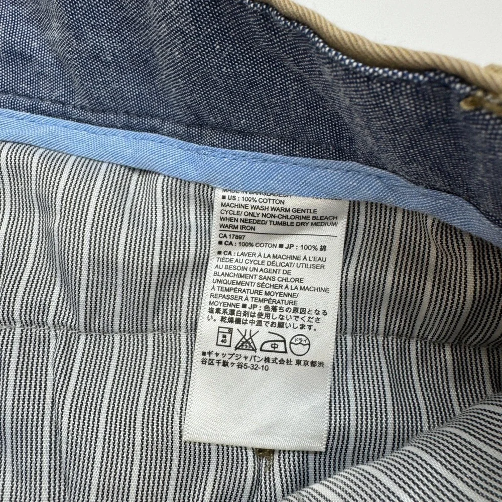 Banana Republic Pants Mens 30x29 Khaki Brown Emerson‎ Chino Preppy Classic
